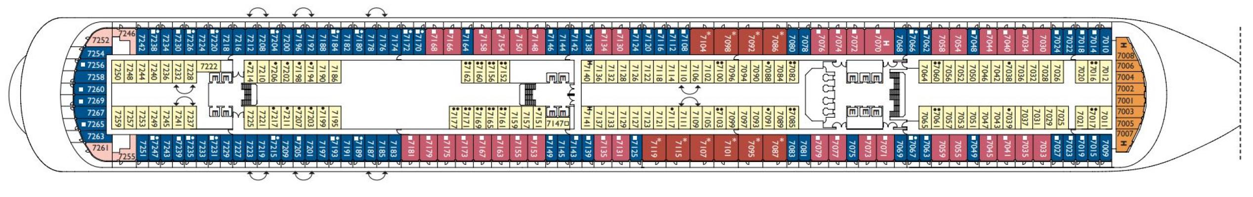 Cubierta 7 - Conde Costa Diadema