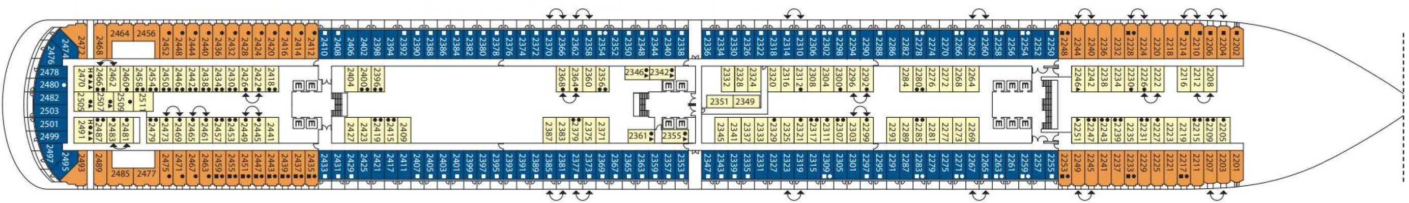 Cubierta 2 Costa Firenze