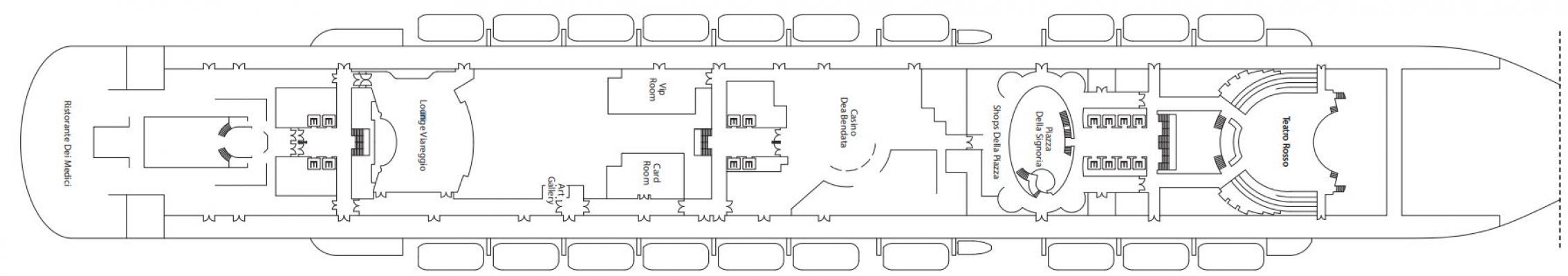 Cubierta 4 Costa Firenze
