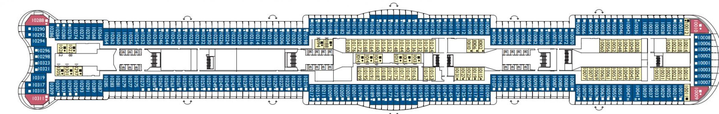 Cubierta 10 - Roma Costa Smeralda