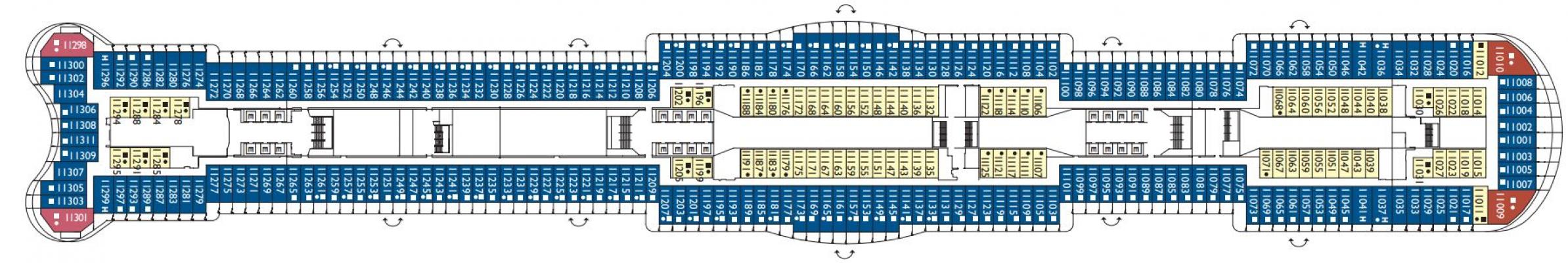 Cubierta 11 - Firenze Costa Smeralda