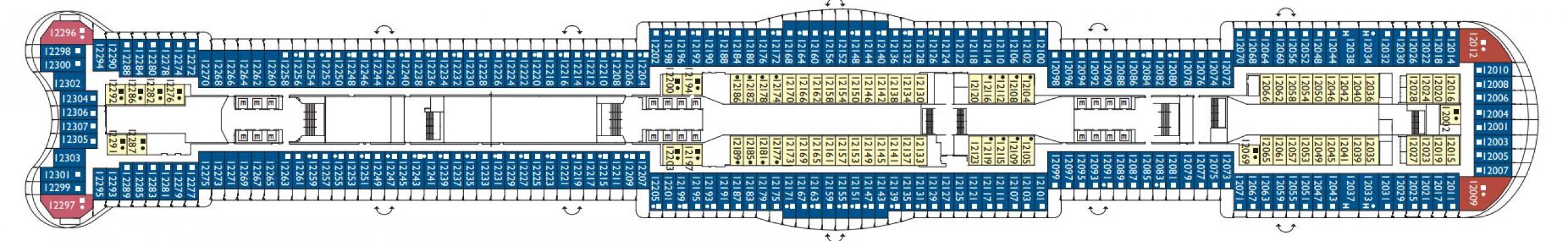 Cubierta 12 - Genova Costa Smeralda