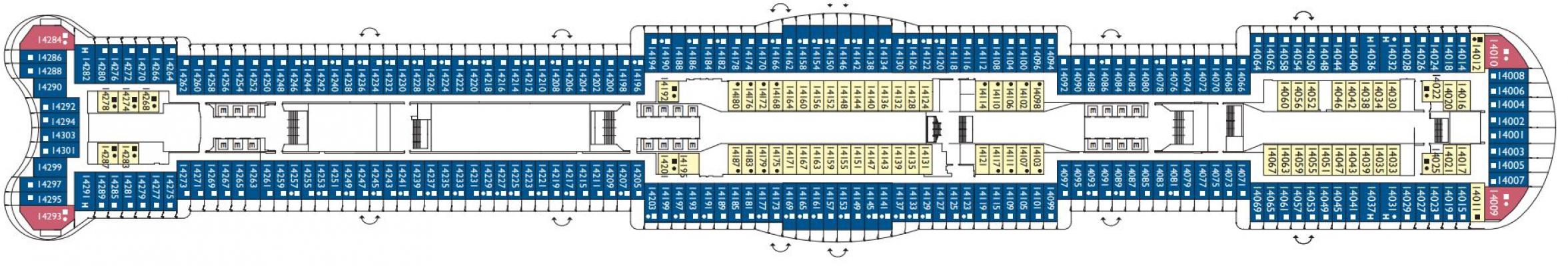 Cubierta 14 - Venezia Costa Smeralda