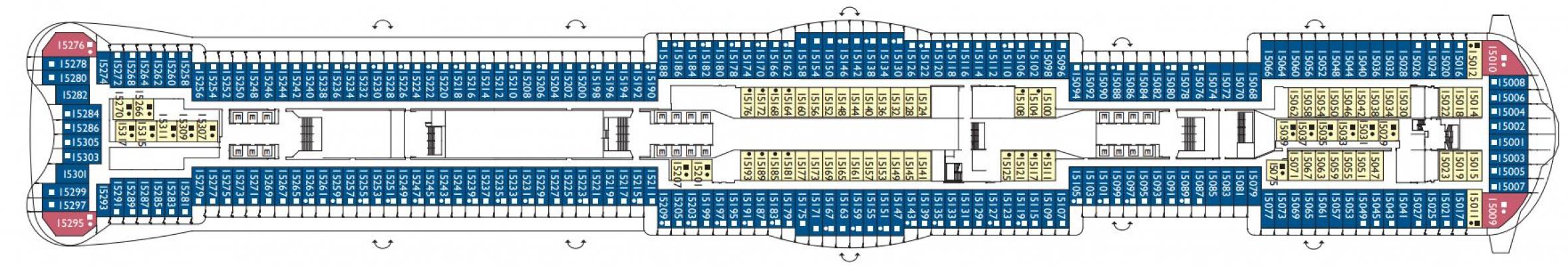 Cubierta 15 - Milano Costa Smeralda
