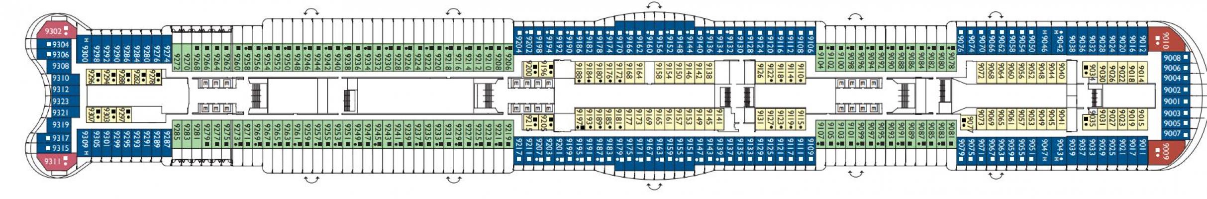 Cubierta 9 - Napoli Costa Smeralda