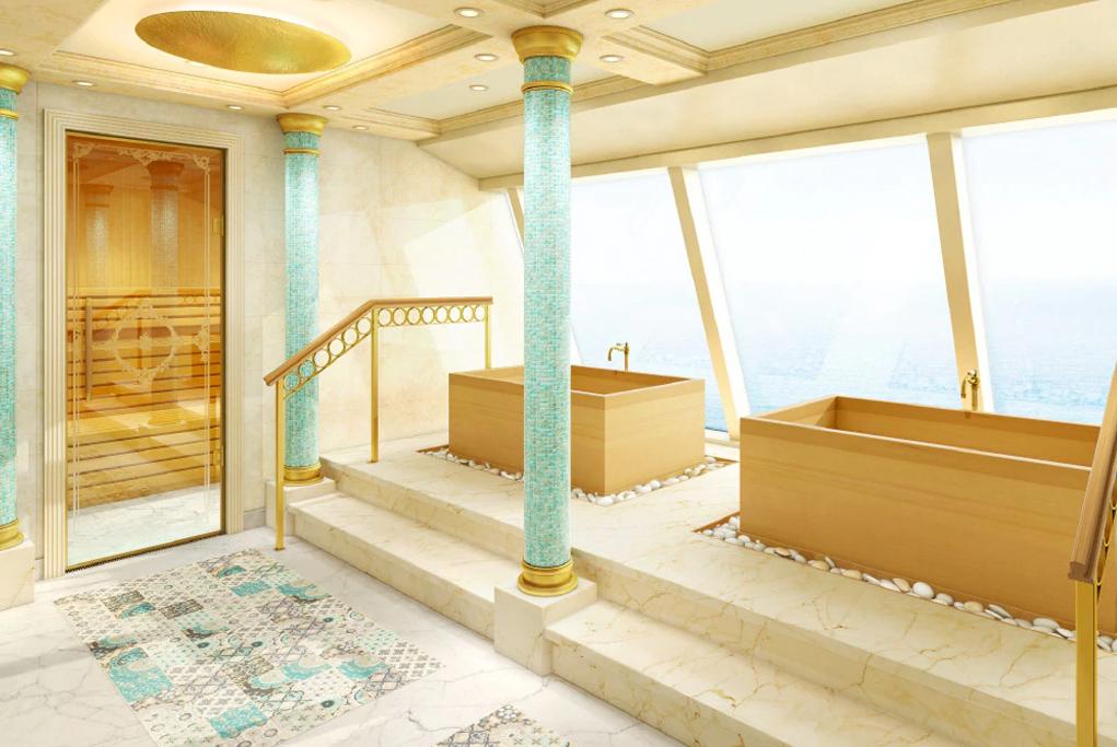 Camarote Bienestar en el Samsara Spa - Costa Venezia