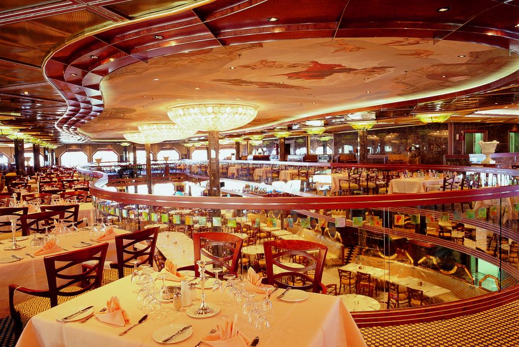 Camarote Restaurante Tiziano - Costa Atlantica