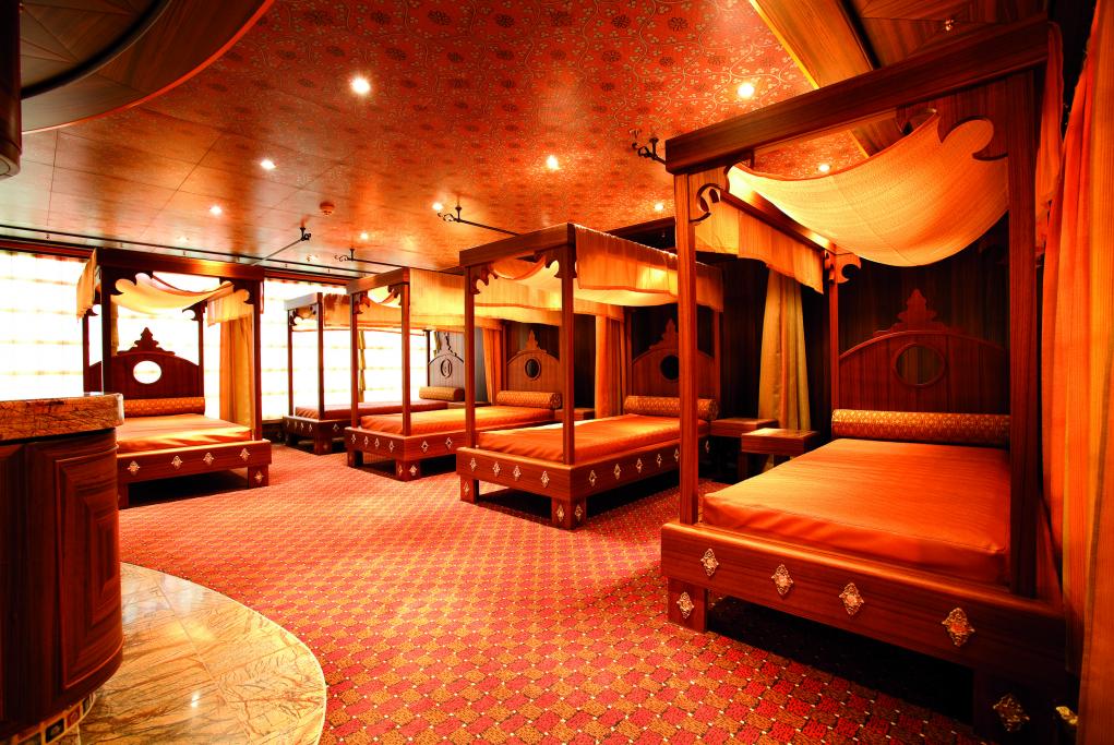 Samsara Spa camas balinesas Costa Deliziosa