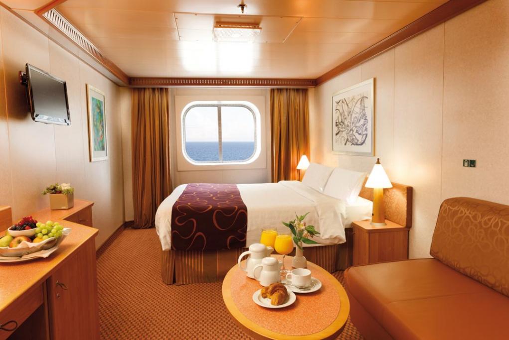 Camarote exterior Costa Luminosa