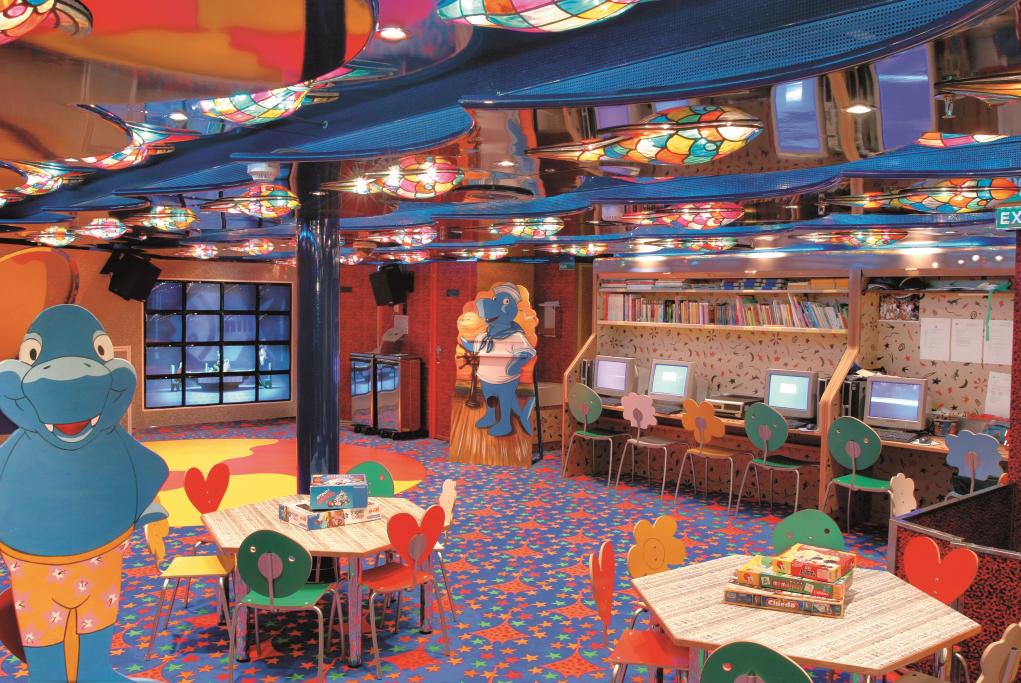 Camarote Exclusivo para niños - Costa Mediterranea