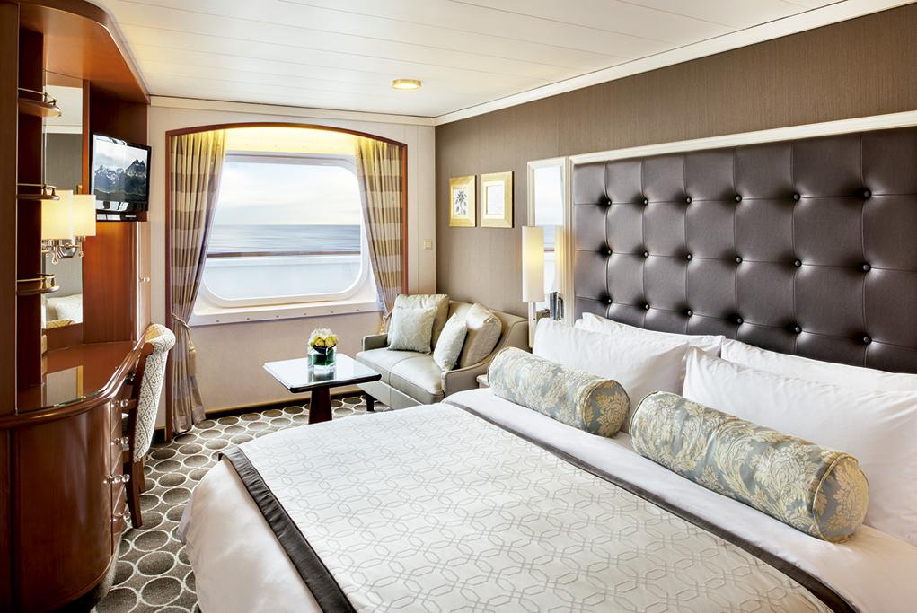 Camarote exterior Crystal Serenity