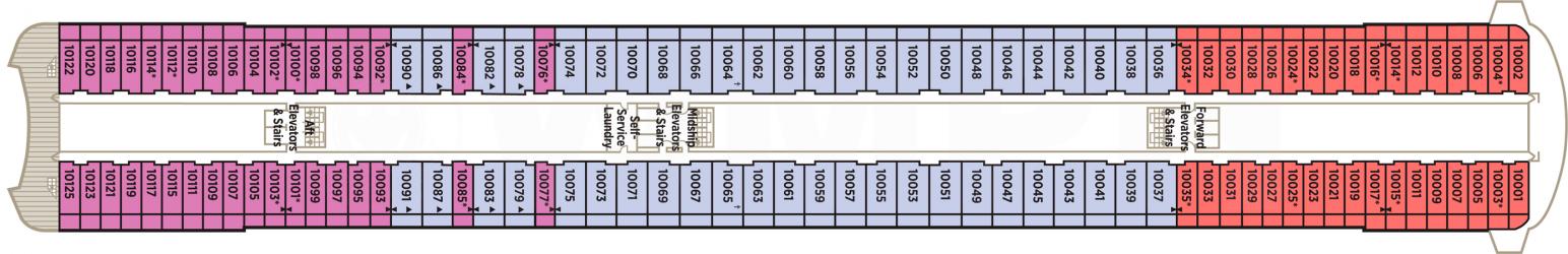 Cubierta 10 Crystal Serenity