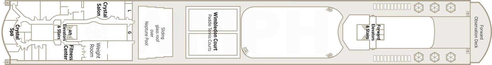 Cubierta 13 Crystal Serenity