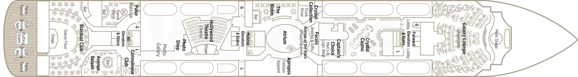 Cubierta 6 Crystal Serenity