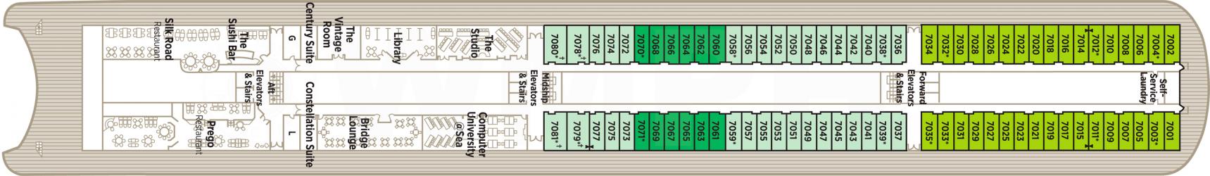 Cubierta 7 Crystal Serenity