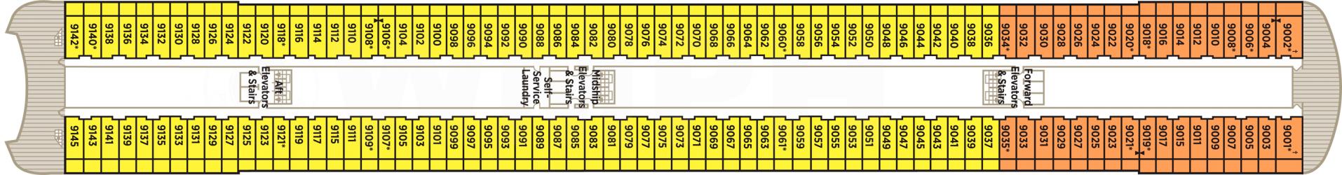 Cubierta 9 Crystal Serenity