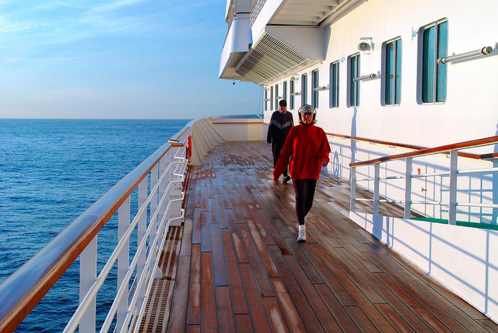 Cubierta-Promenade Crystal Serenity