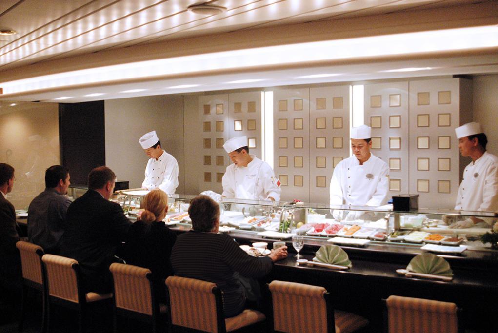 Camarote Sushi Bar - Crystal Serenity