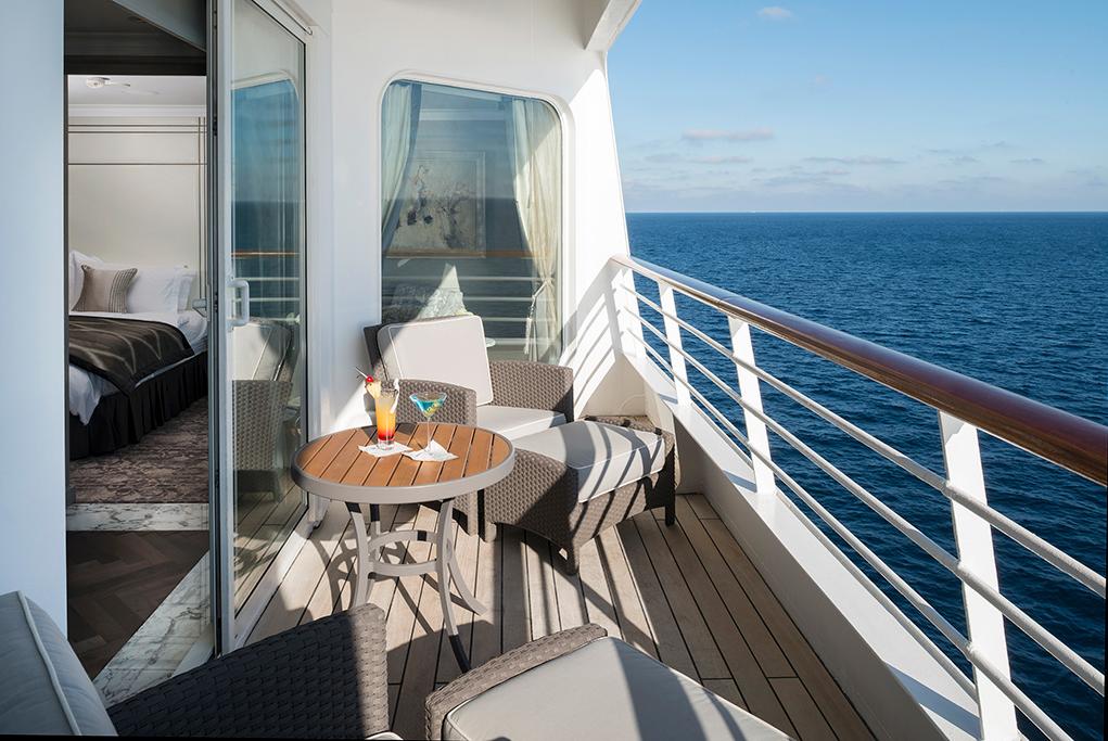 Balcón privado Crystal Serenity