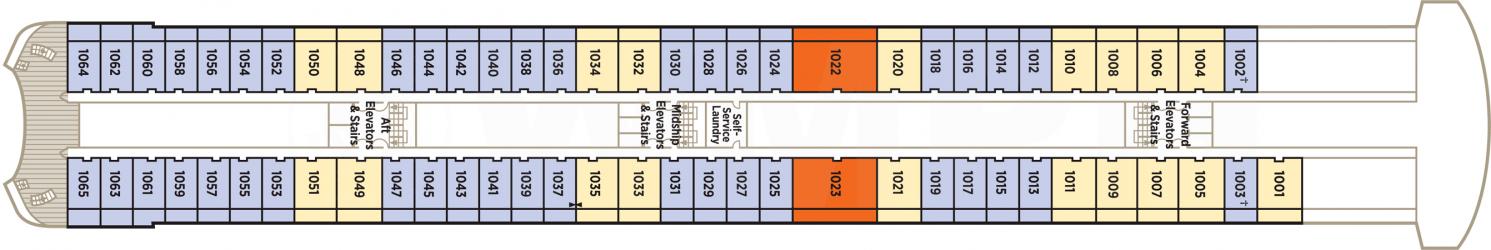 Cubierta 10 Crystal Symphony