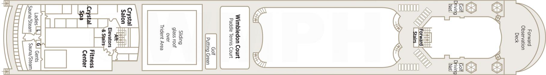 Cubierta 12 Crystal Symphony