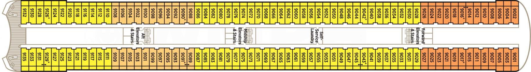 Cubierta 9 Crystal Symphony