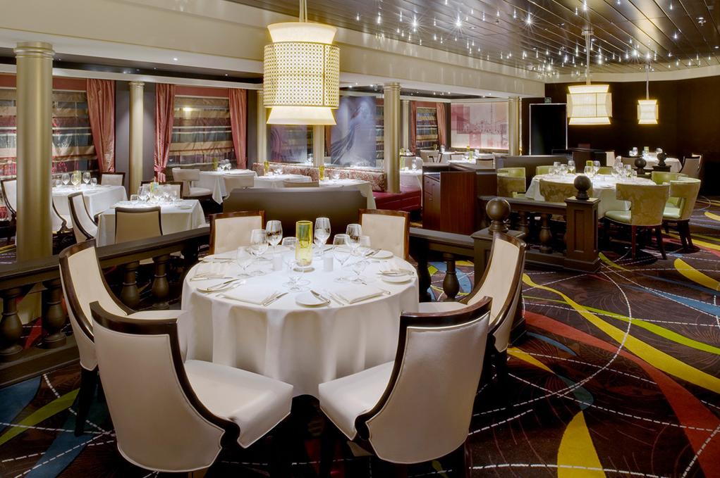 Camarote Restaurante Prego - Crystal Symphony