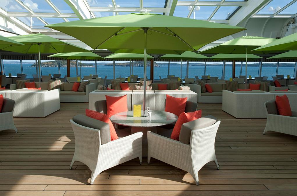 Camarote Trident Grill & Ice Cream Bar - Crystal Symphony