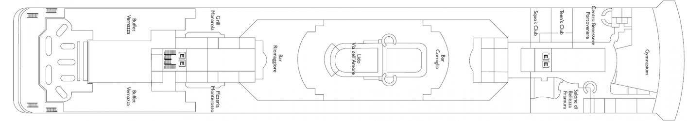 Cubierta 11 Costa NeoRiviera