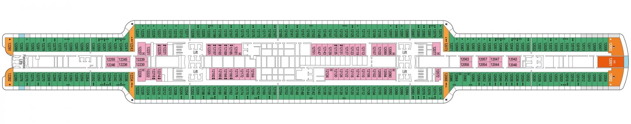 Cubierta 12 MSC Seascape