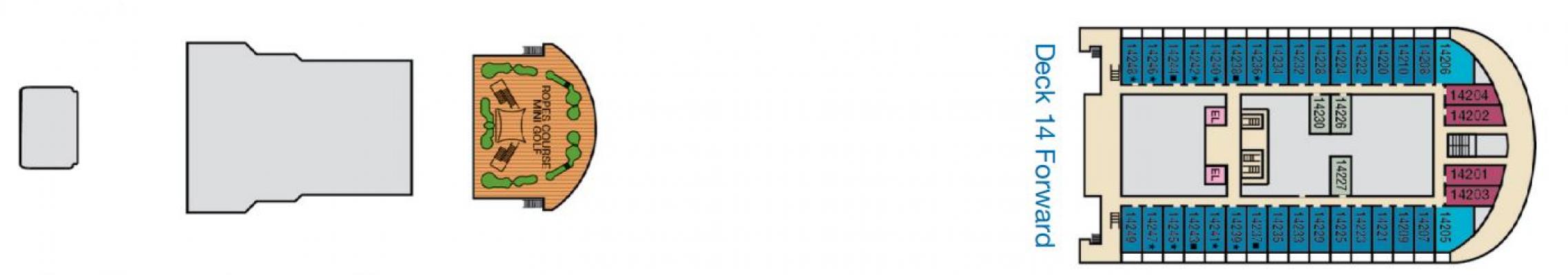 Cubierta 14 Carnival Firenze