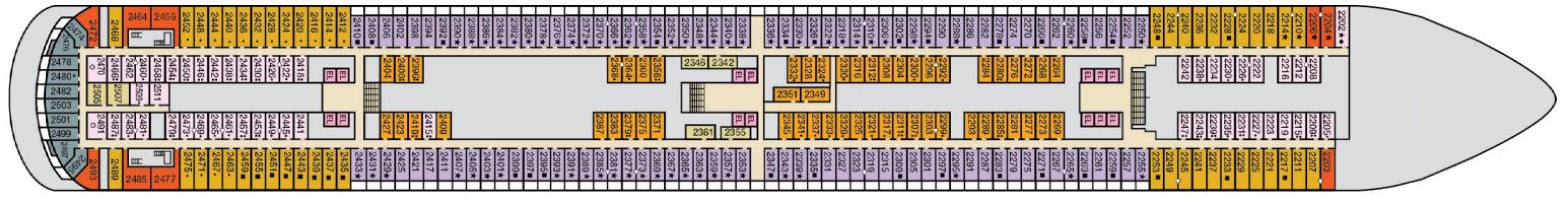 Cubierta 2 Carnival Firenze