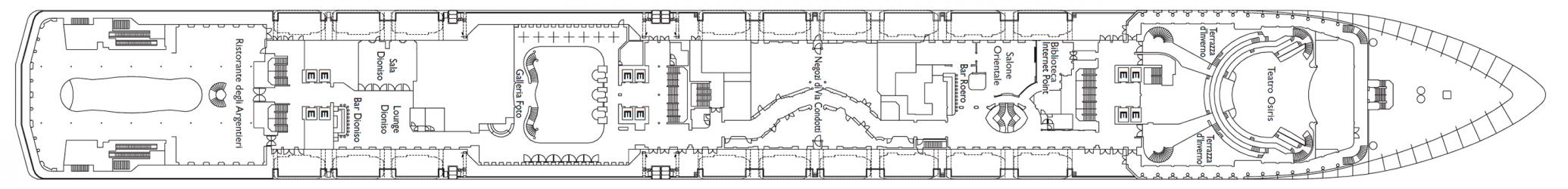 Cubierta 3 Costa Mediterranea
