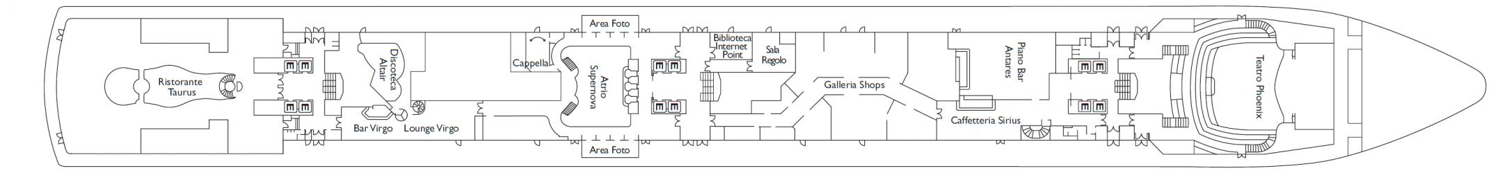 Cubierta 3 Costa Luminosa