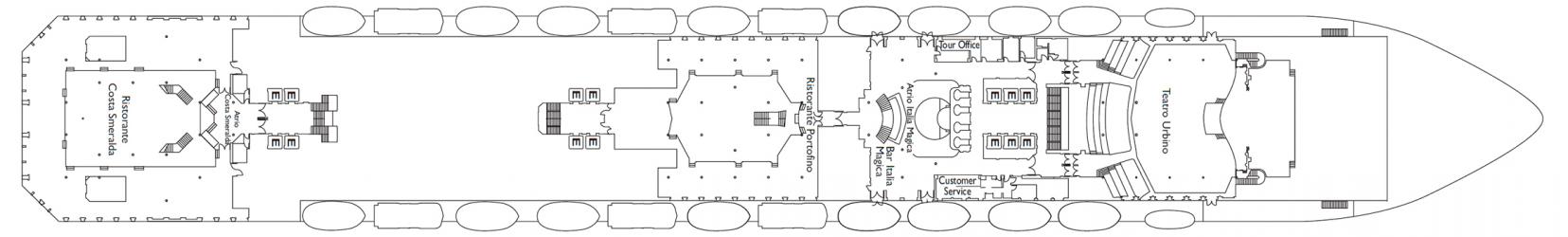 Cubierta 3 Costa Magica