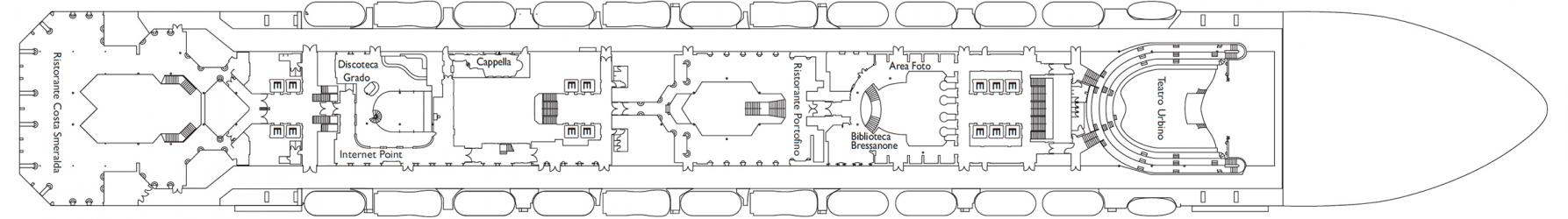 Cubierta 4 Costa Magica