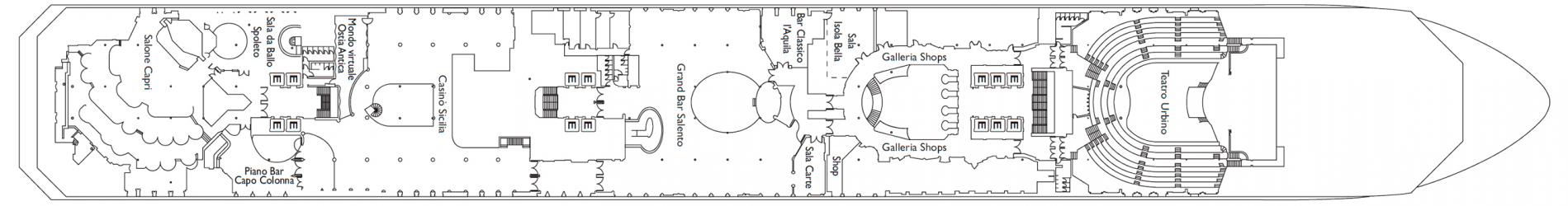 Cubierta 5 Costa Magica