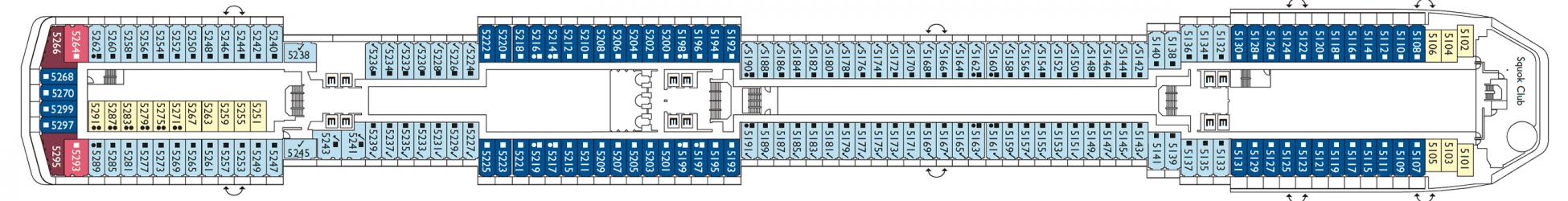 Cubierta 5 Costa Mediterranea