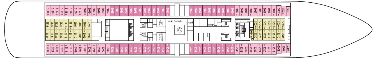 Cubierta 5 Costa NeoClassica