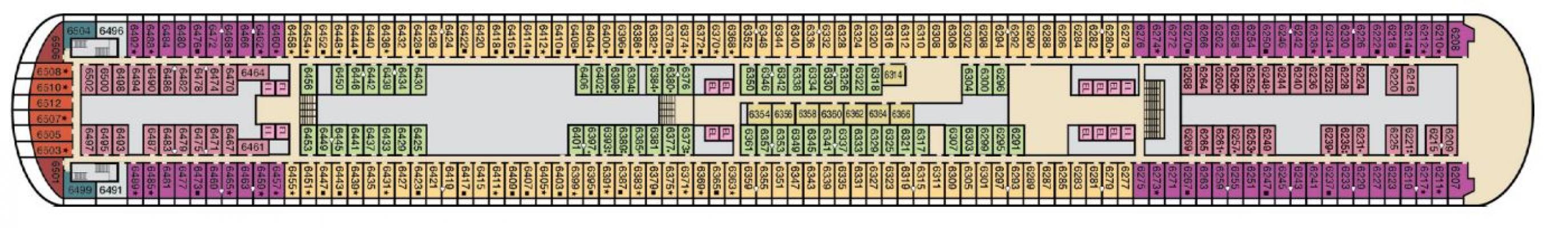 Cubierta 6 Carnival Firenze