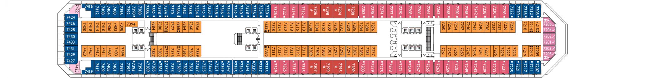 Cubierta 7 Costa Magica