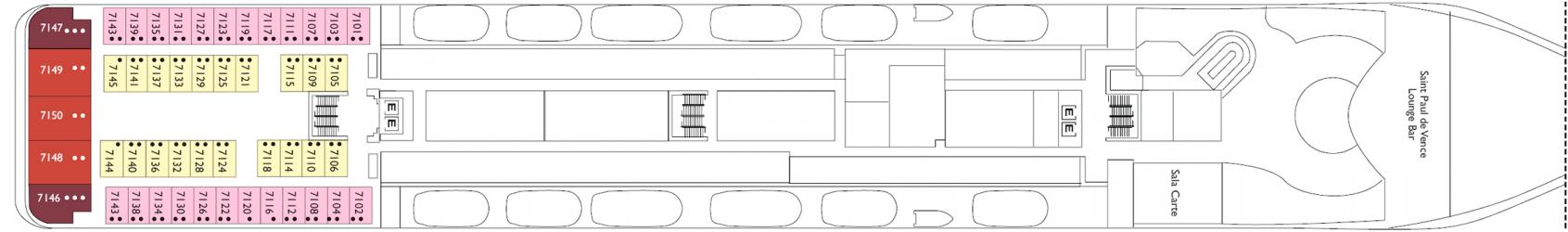 Cubierta 7 Costa NeoRiviera