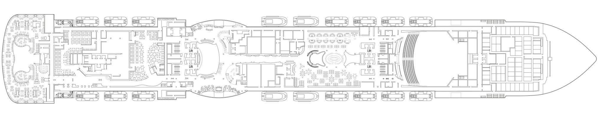 Cubierta 7 MSC Seascape