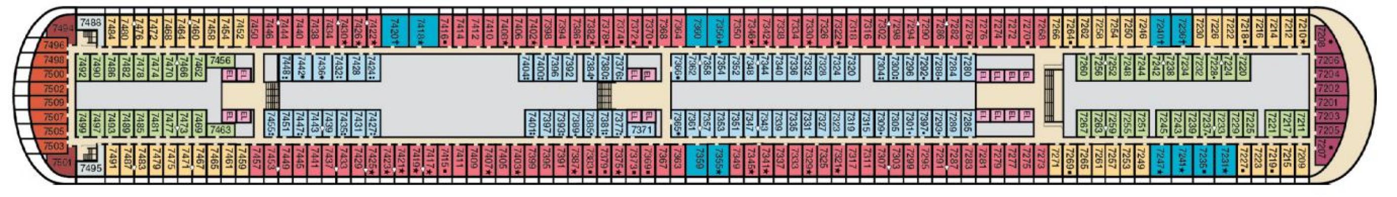 Cubierta 7 Carnival Firenze