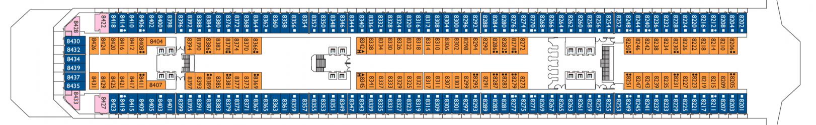 Cubierta 8 Costa Magica