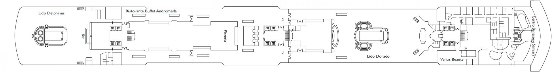 Cubierta 9 Costa Luminosa