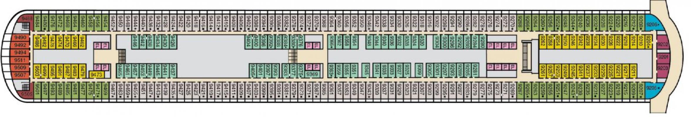 Cubierta 9 Carnival Firenze