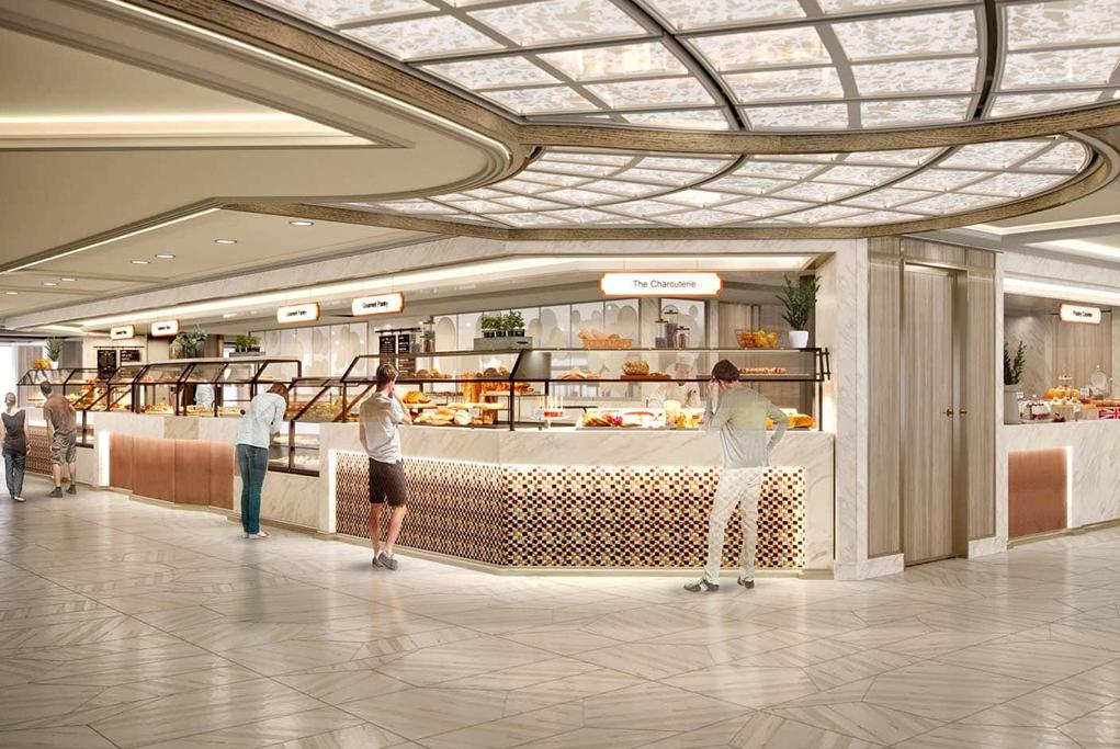 Buffet principal Discovery Princess