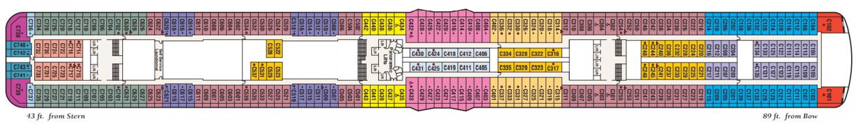 Cubierta 10 Discovery Princess