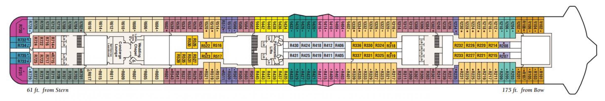 Cubierta 14 Discovery Princess